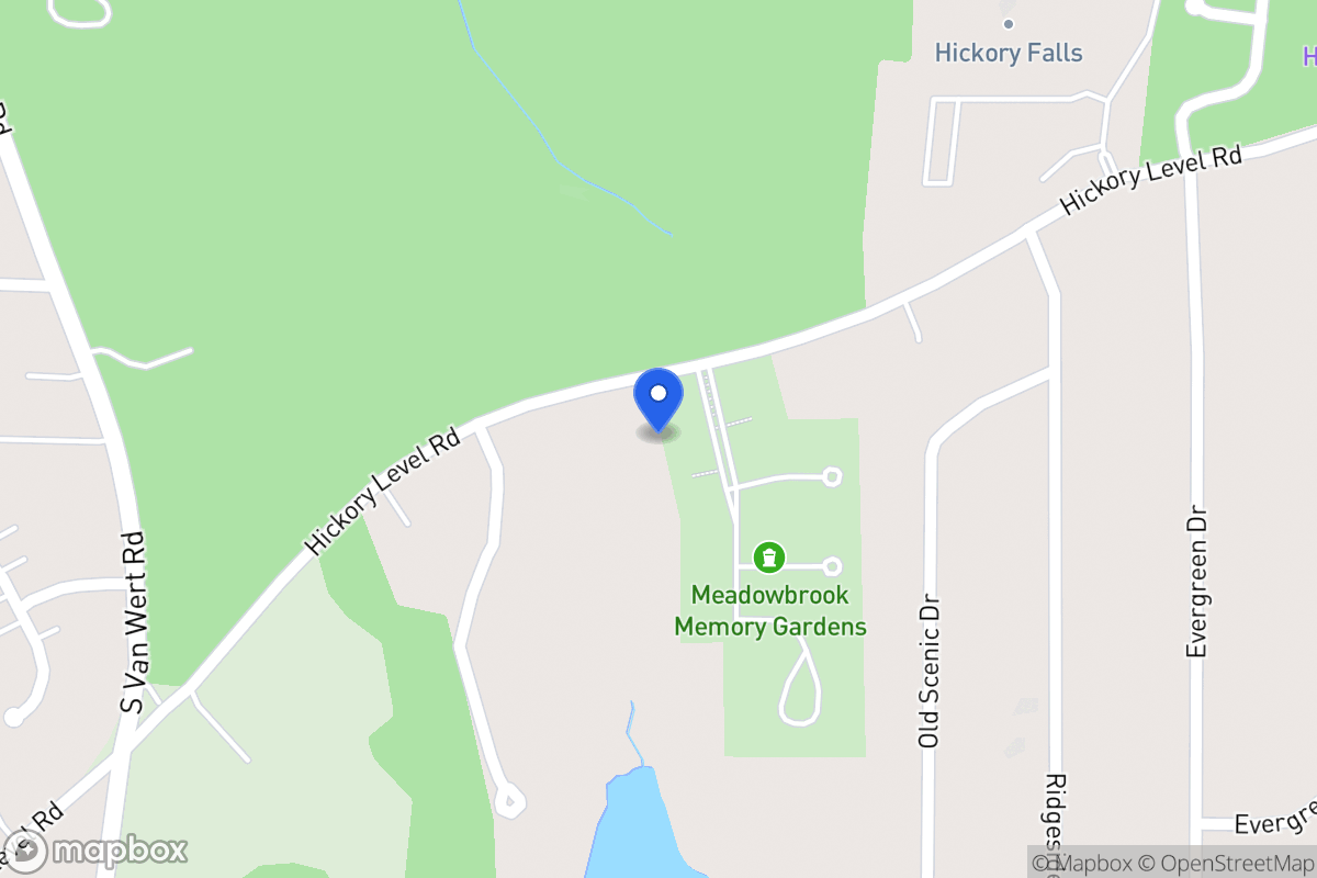 Map of 1104 Hickory Level Rd