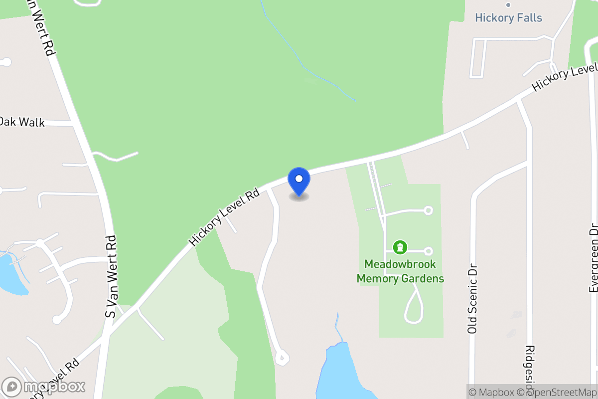 Map of 1200 Hickory Level Rd
