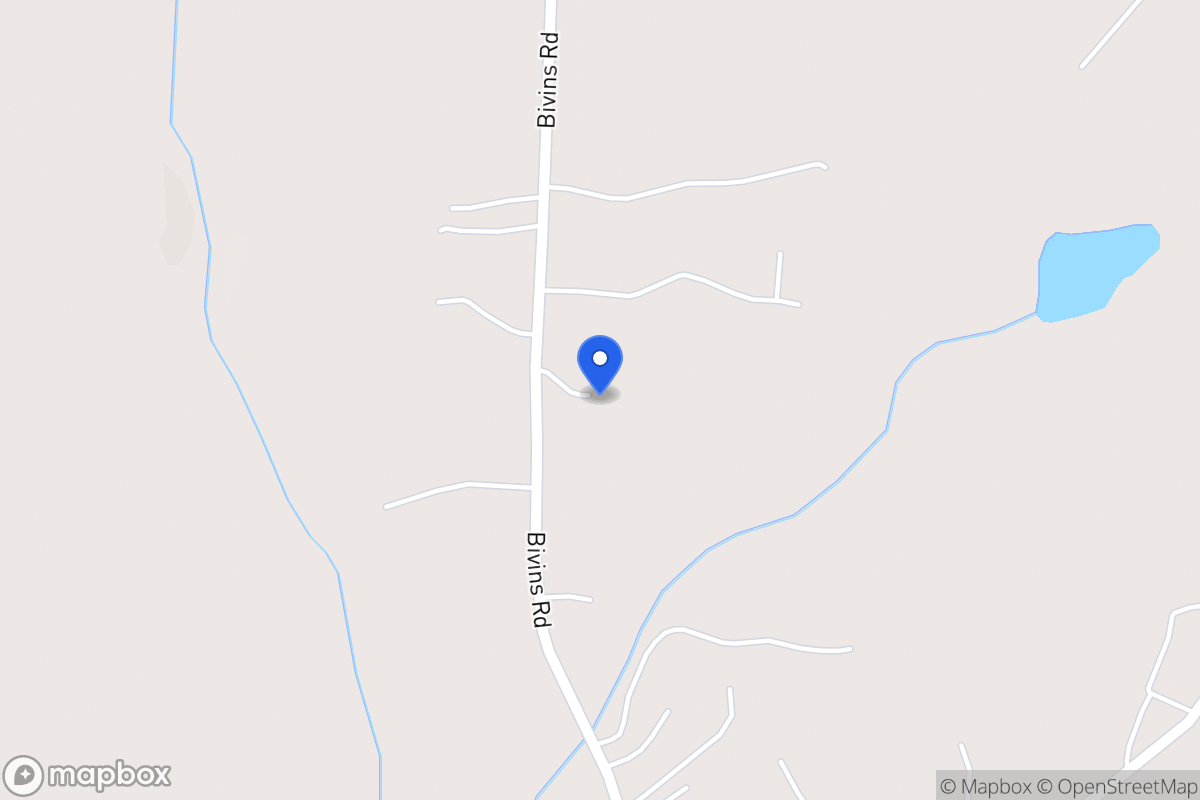 Map of 224 Bivins Rd