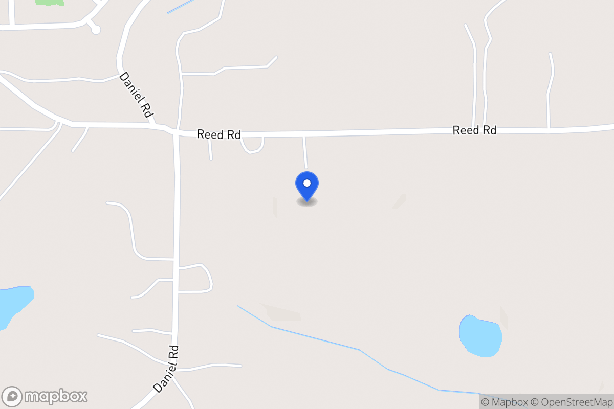 Map of 735 Bailey Brooks Rd