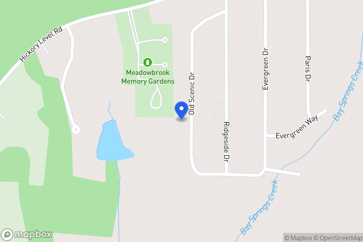 Map of 2225 Old Scenic Dr