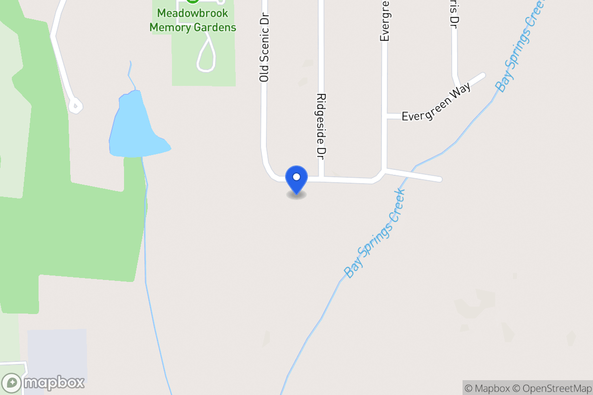 Map of 2253 Old Scenic Dr