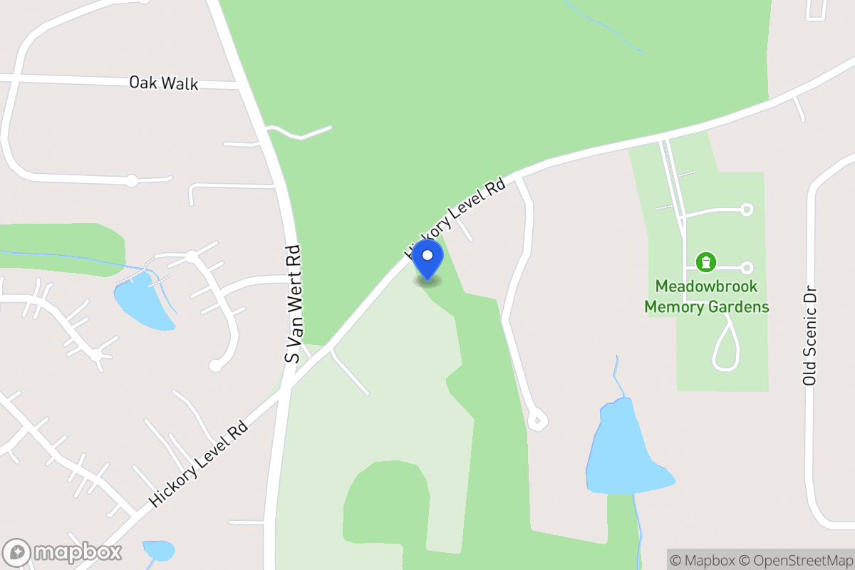 Map of 1310 Hickory Level Rd