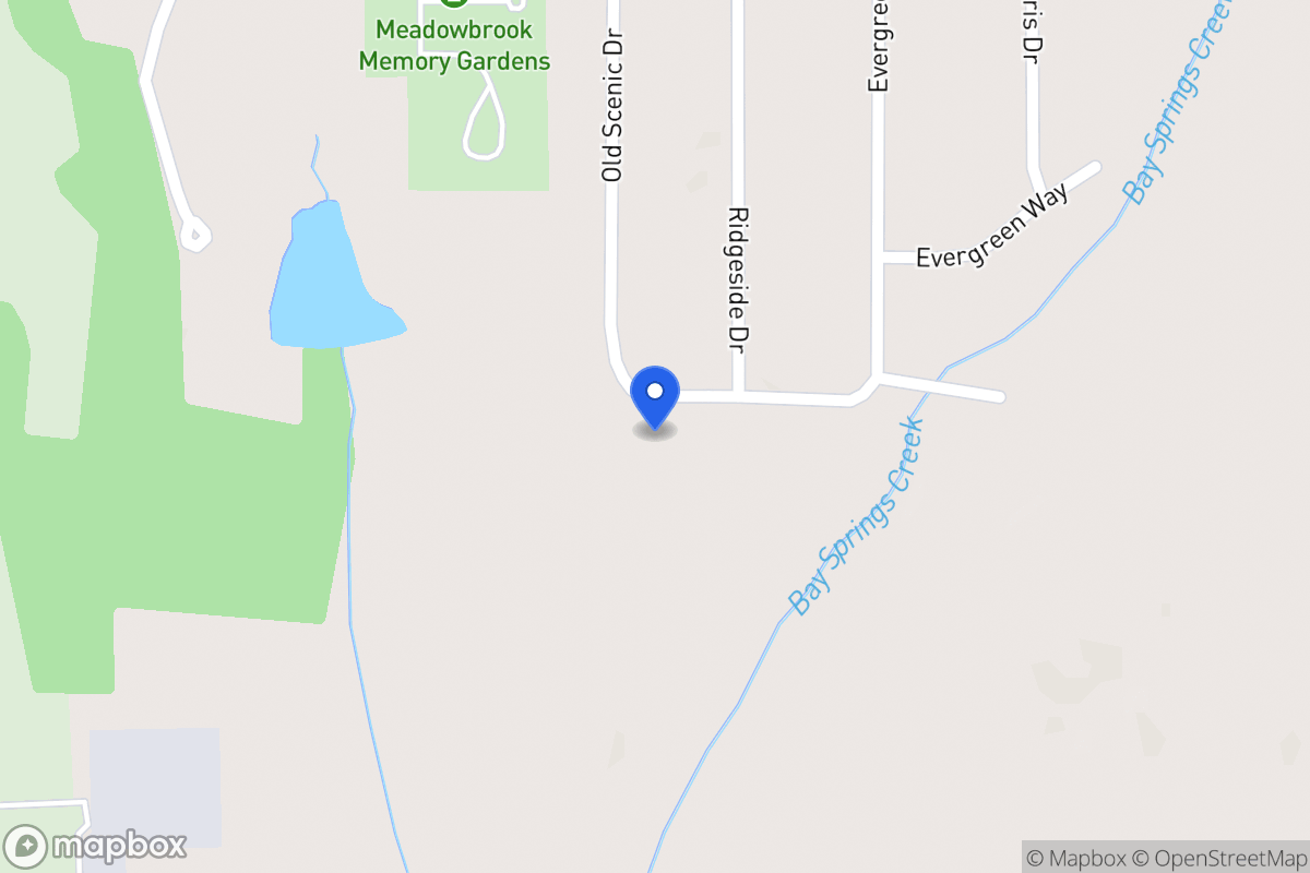 Map of 2251 Old Scenic Dr