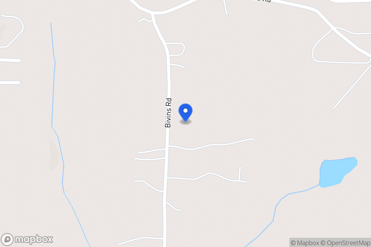 Map of 140 Bivins Rd