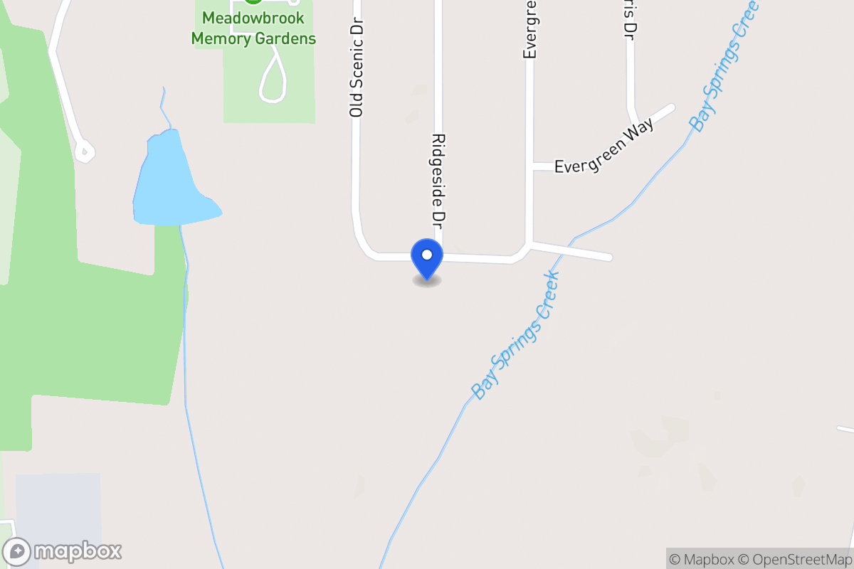 Map of 2255 Old Scenic Dr
