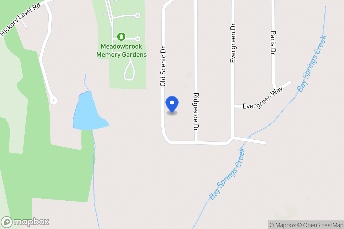 Map of 2234 Old Scenic Dr