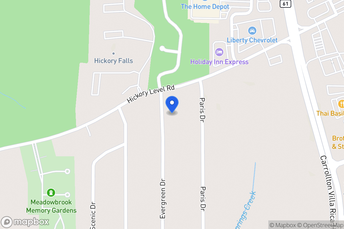Map of 26 Evergreen Dr