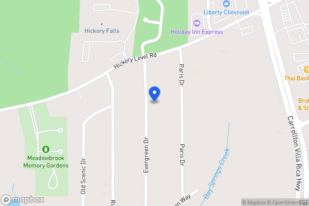 Map of 56 Evergreen Dr