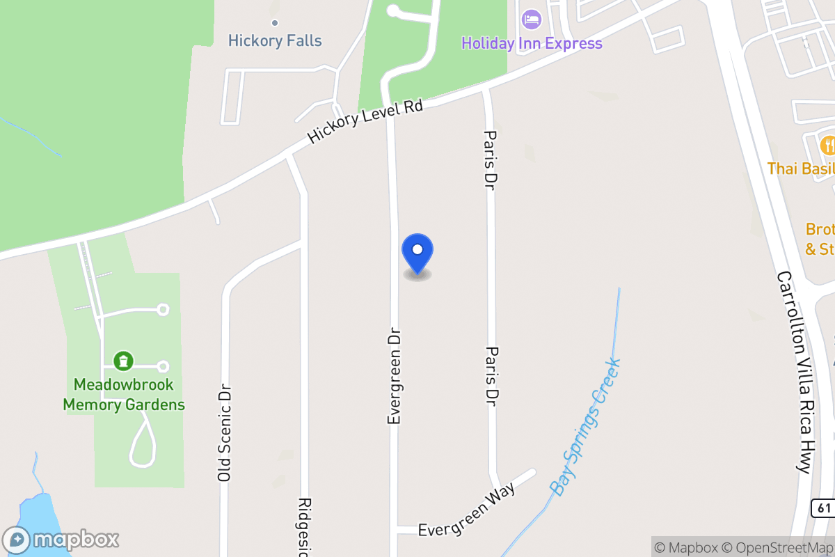 Map of 76 Evergreen Dr