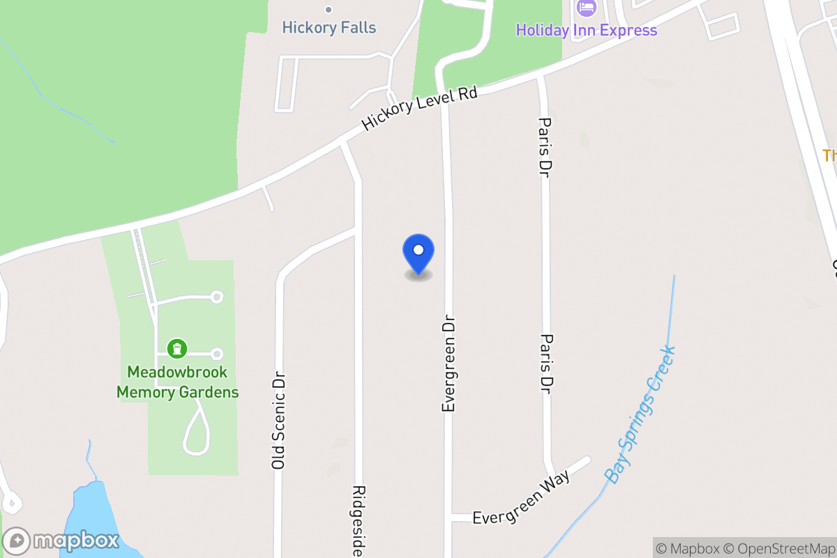 Map of 79 Evergreen Dr