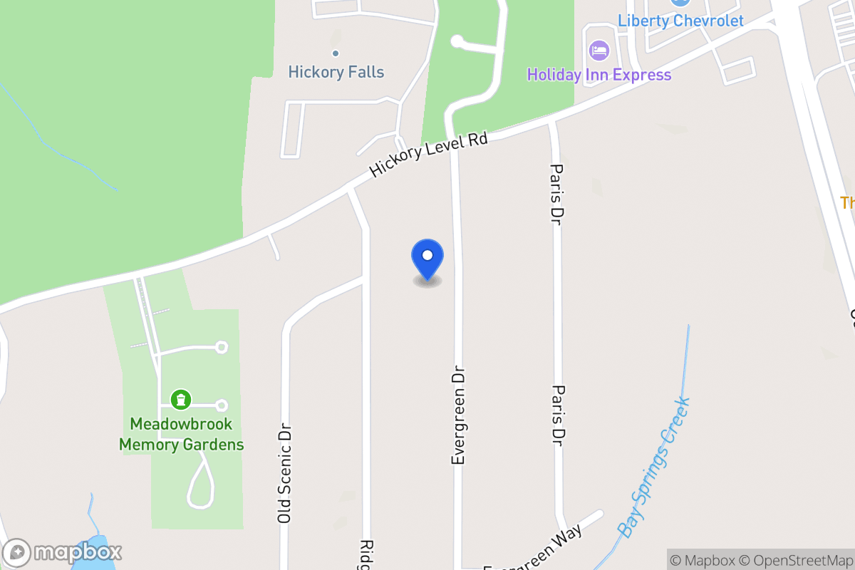 Map of 59 Evergreen Dr