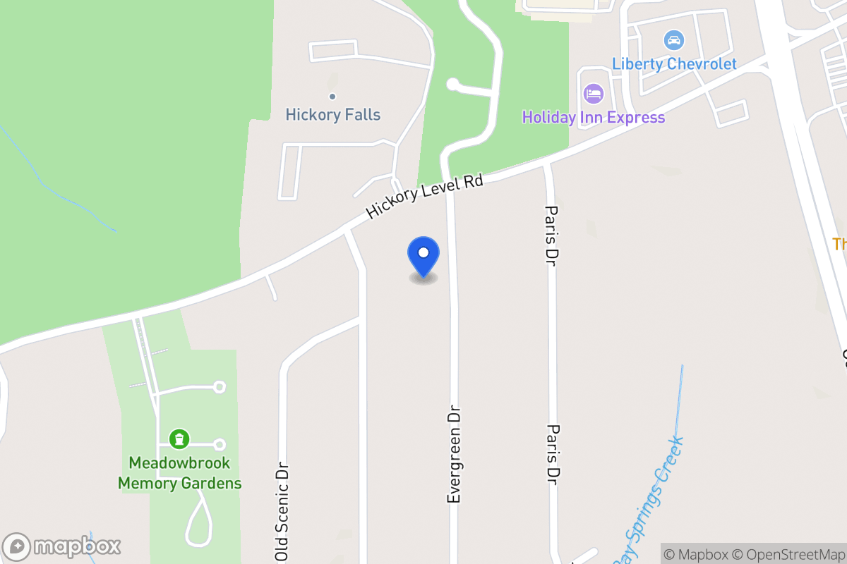 Map of 39 Evergreen Dr