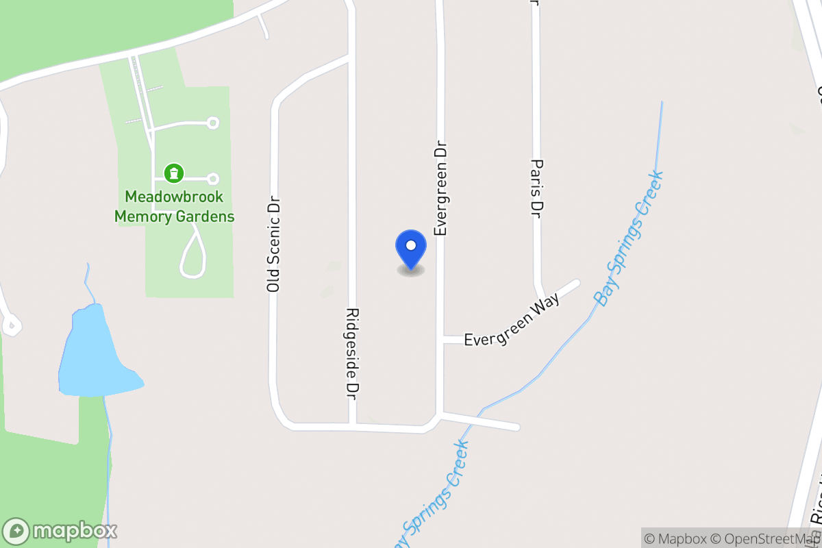 Map of 159 Evergreen Dr