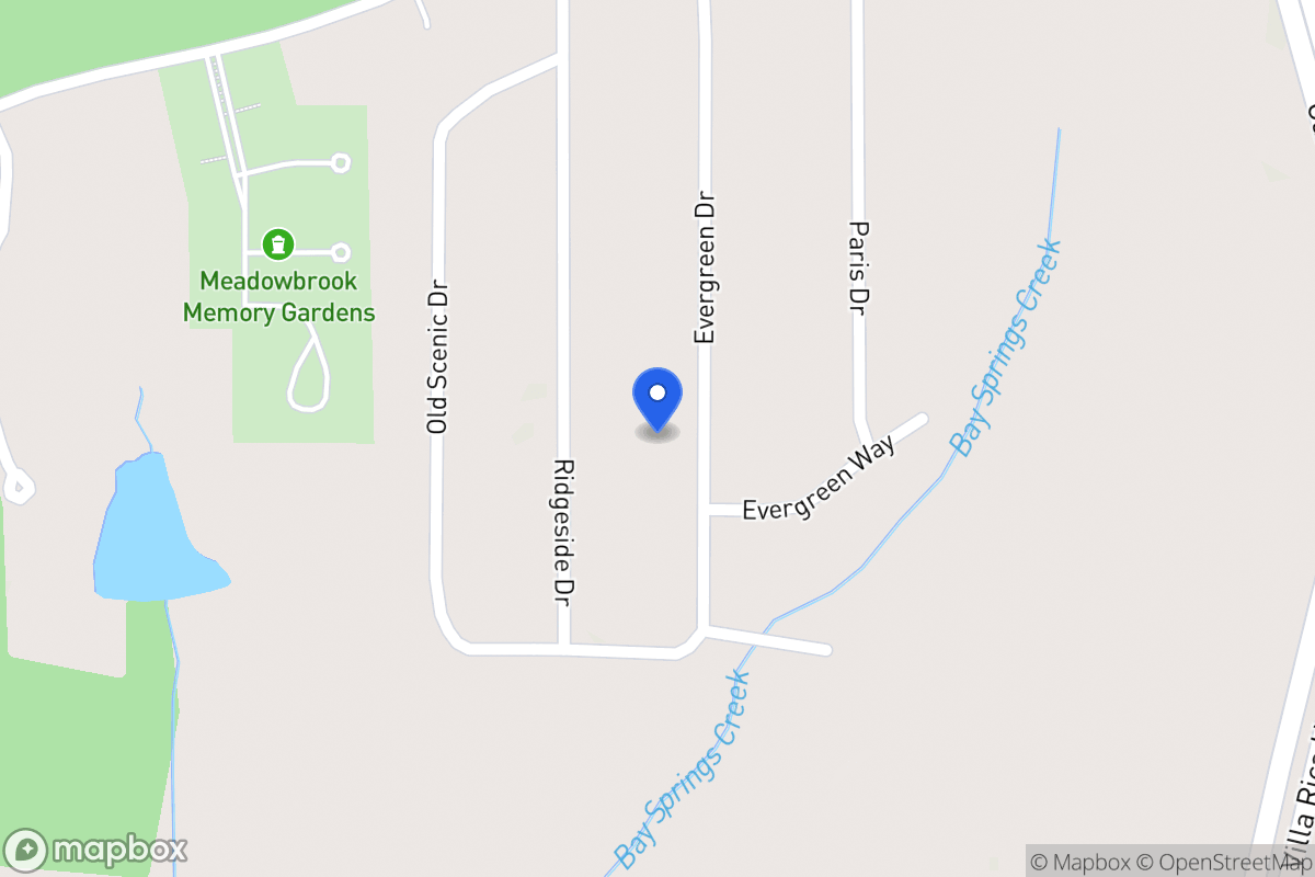 Map of 169 Evergreen Dr