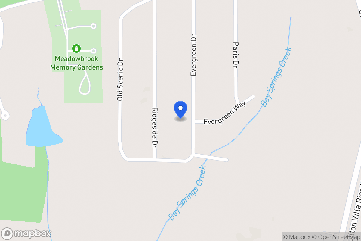 Map of 189 Evergreen Dr
