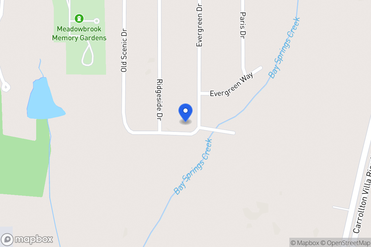 Map of 237 Evergreen Dr