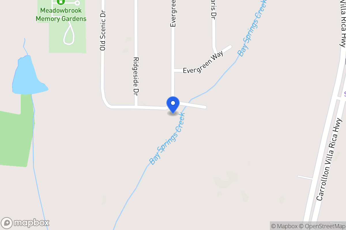 Map of 240 Evergreen Dr
