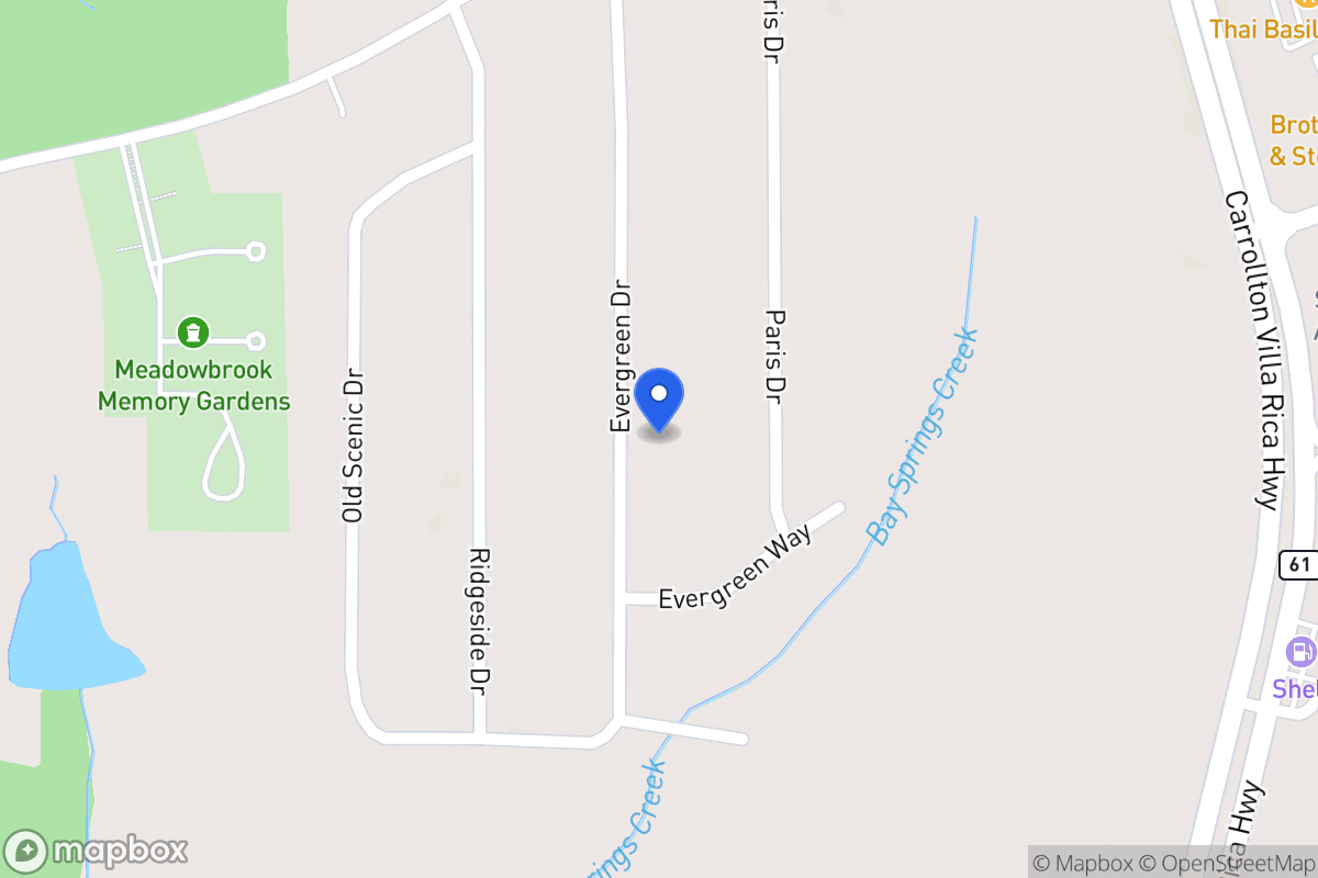 Map of 146 Evergreen Dr