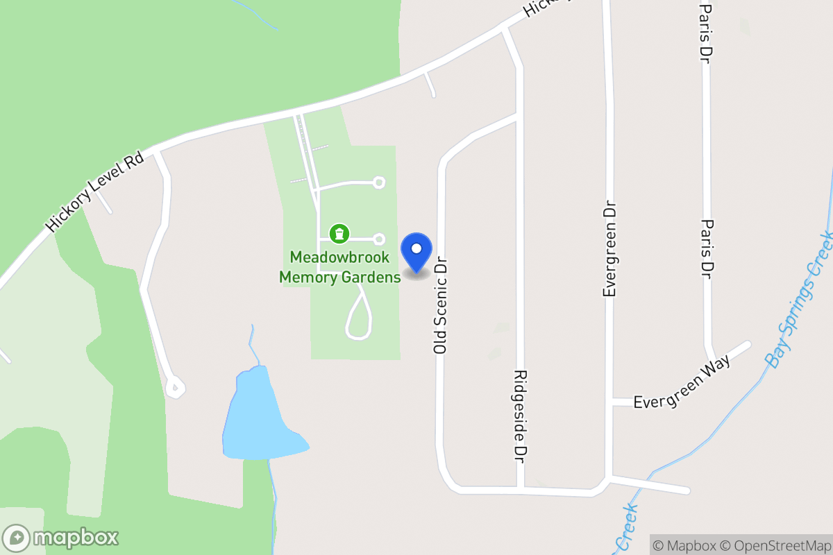 Map of 2211 Old Scenic Dr