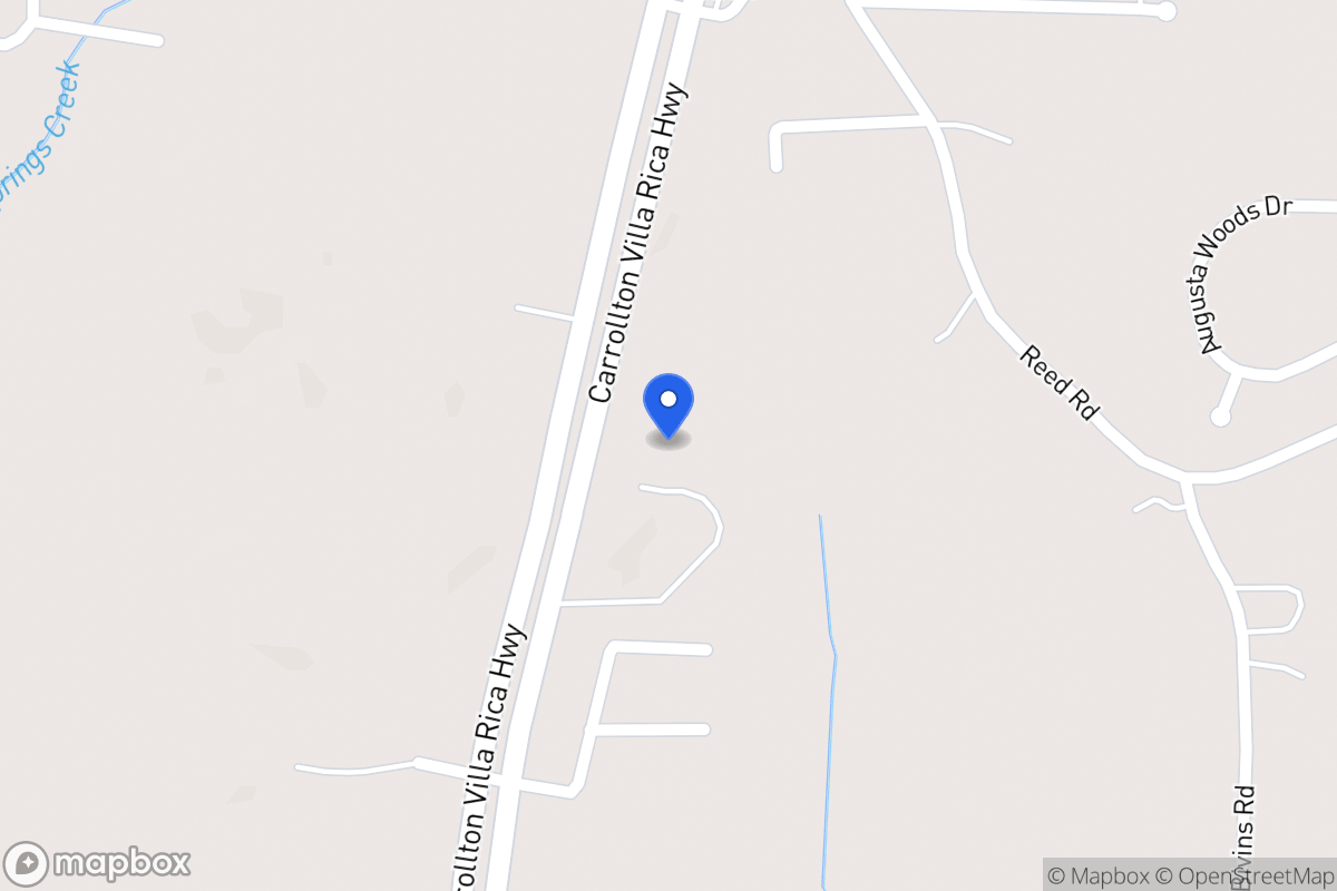 Map of 880 Carrollton Villa Rica Hwy