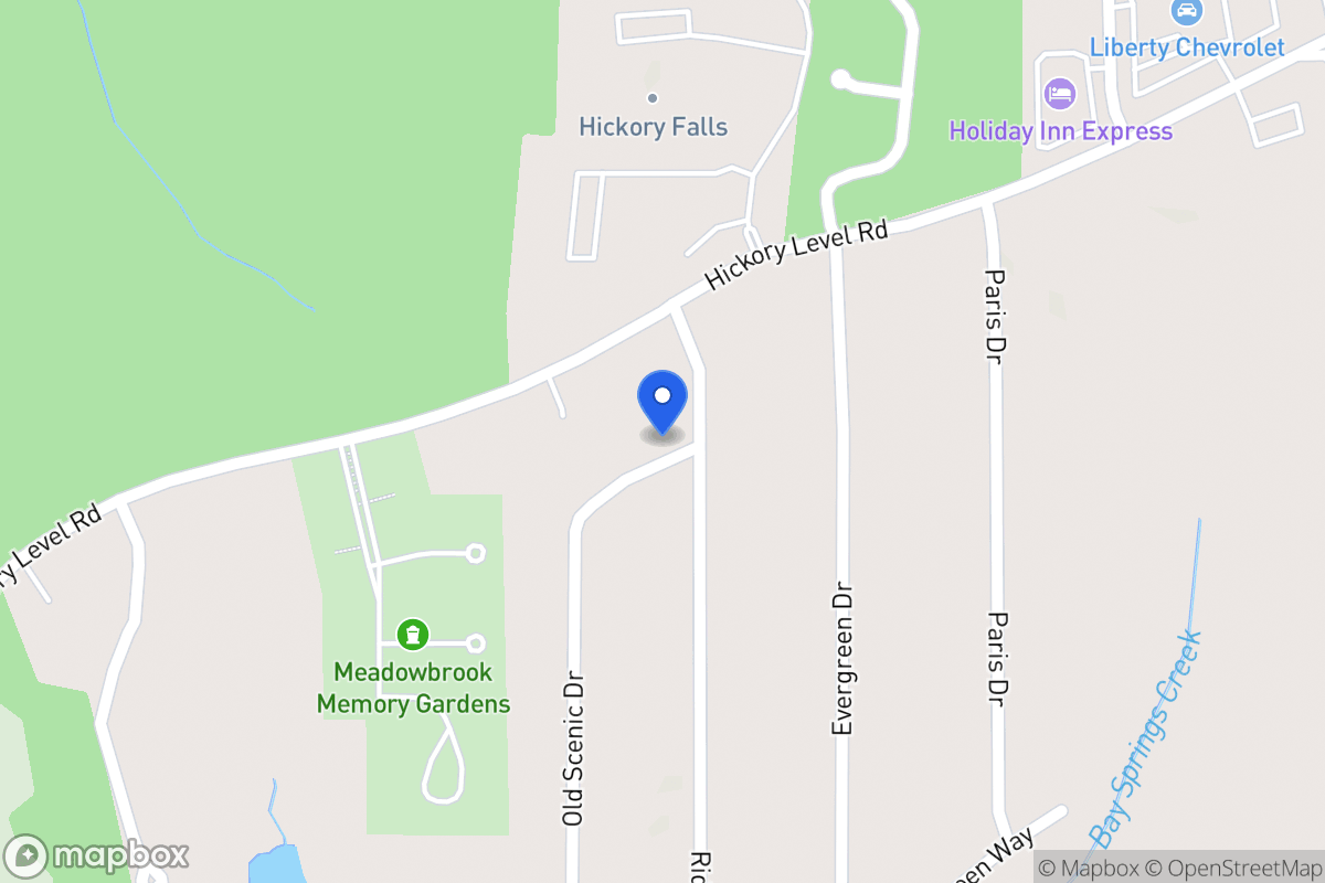 Map of 2015 Old Scenic Dr