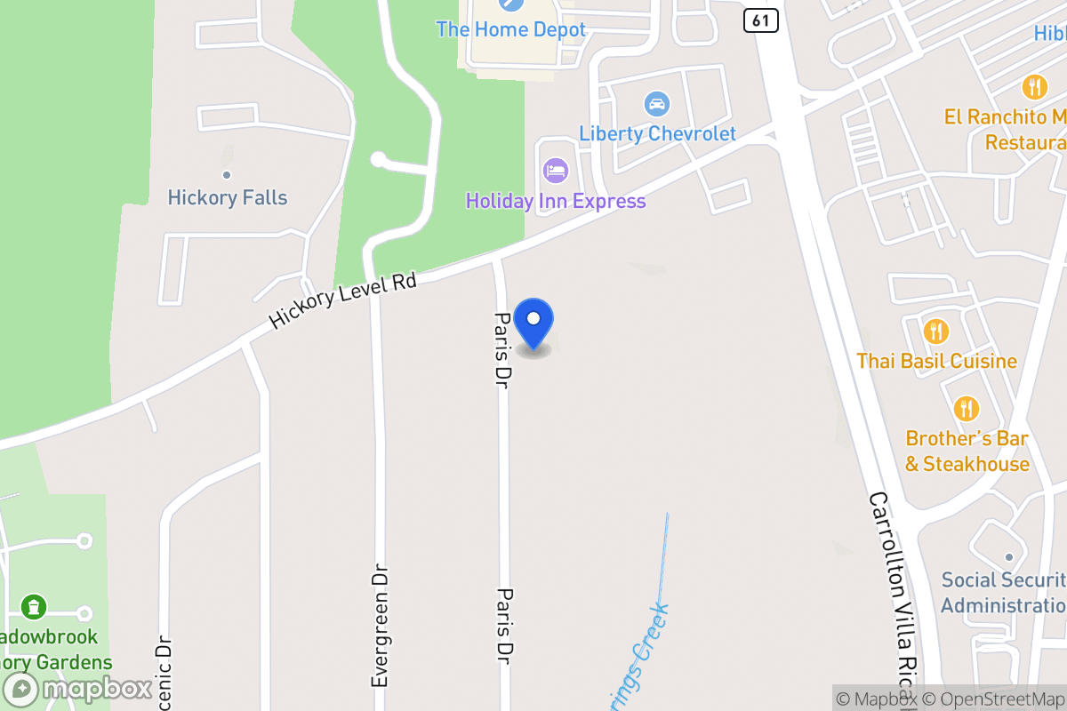 Map of 132 Paris Dr