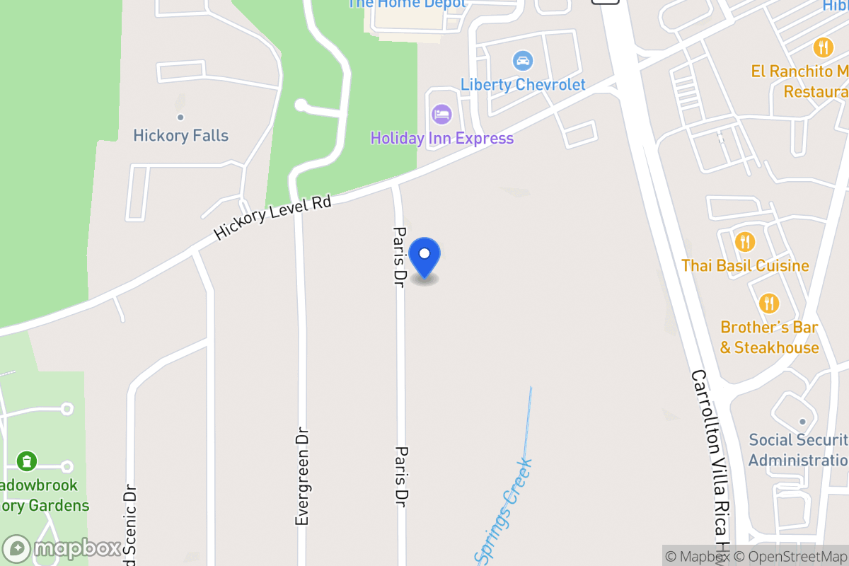 Map of 138 Paris Dr