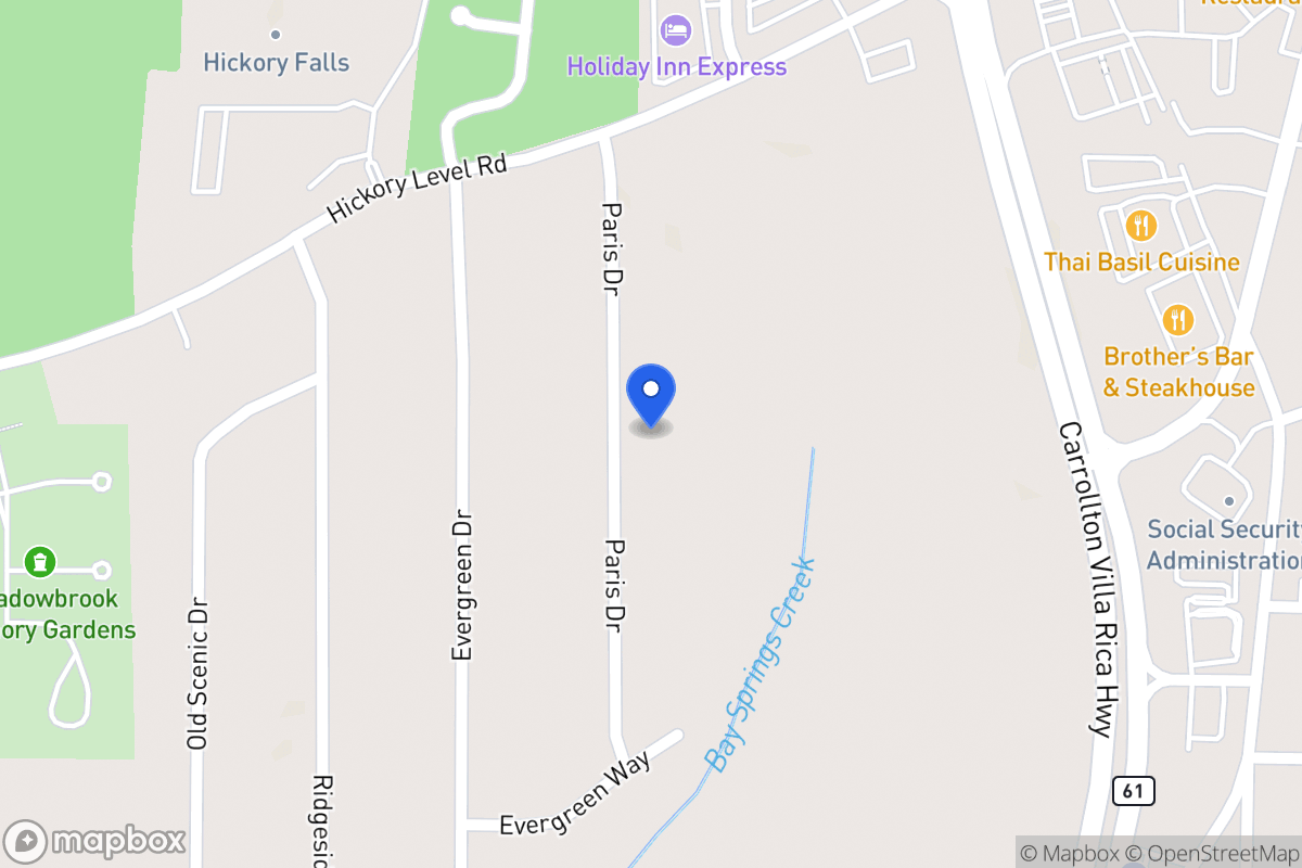 Map of 162 Paris Dr