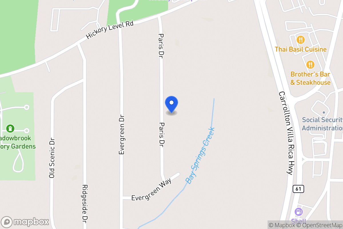 Map of 170 Paris Dr