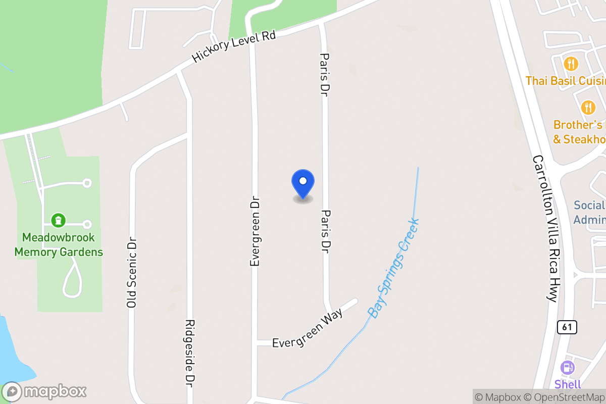 Map of 171 Paris Dr