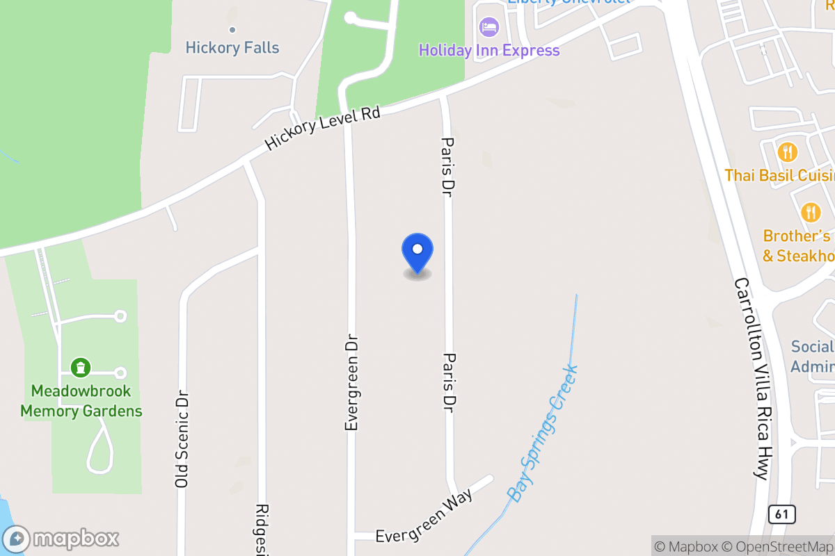 Map of 157 Paris Dr