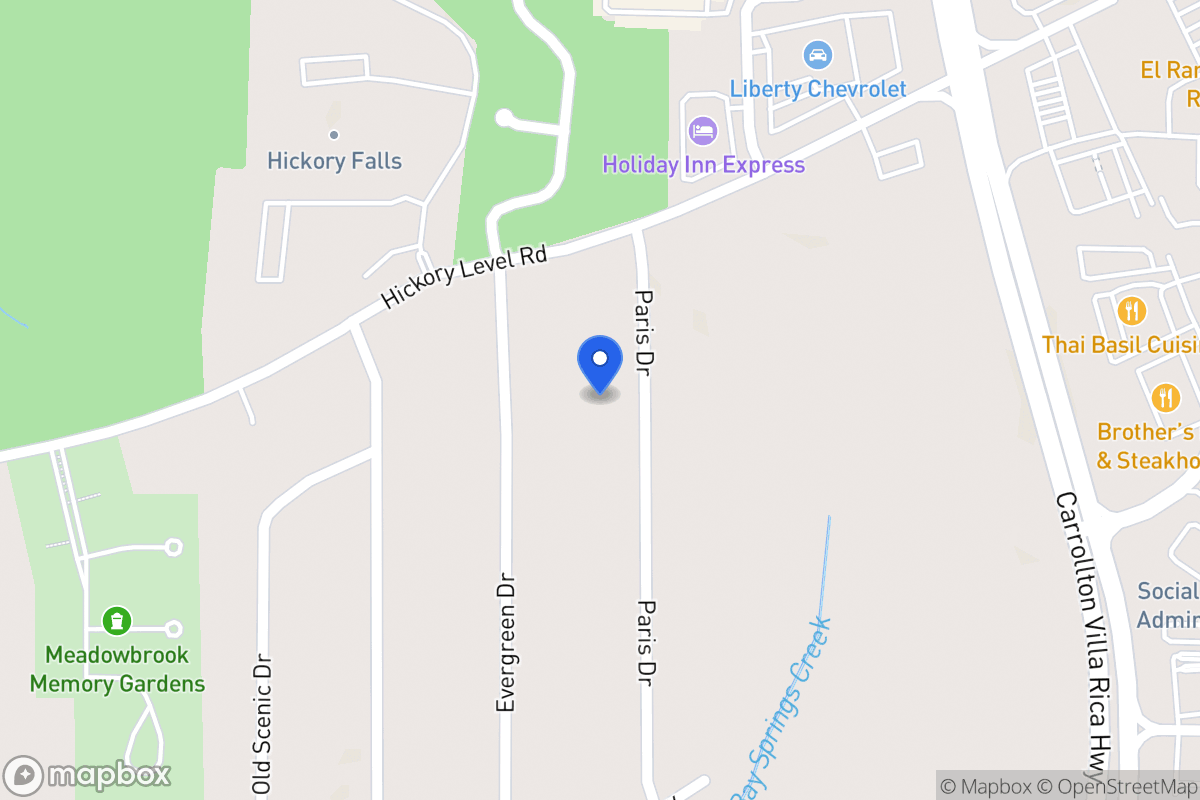 Map of 145 Paris Dr