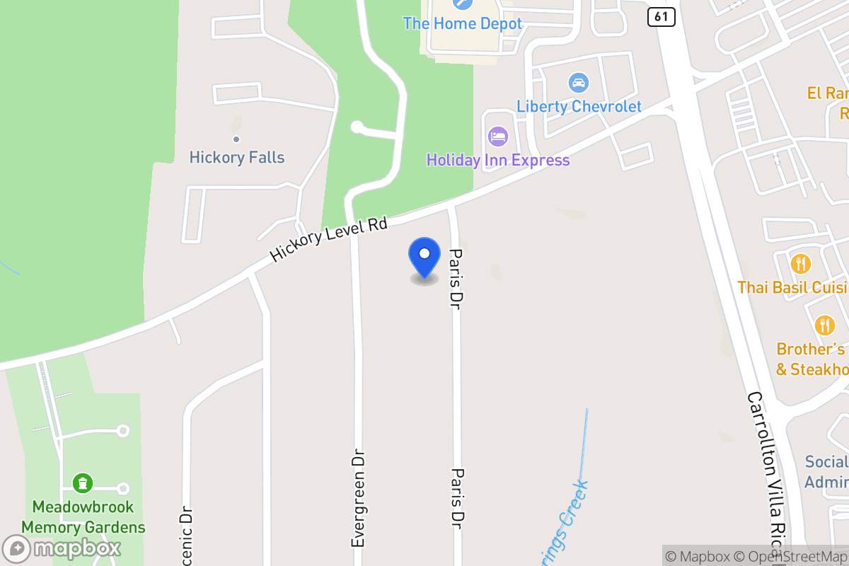 Map of 133 Paris Dr