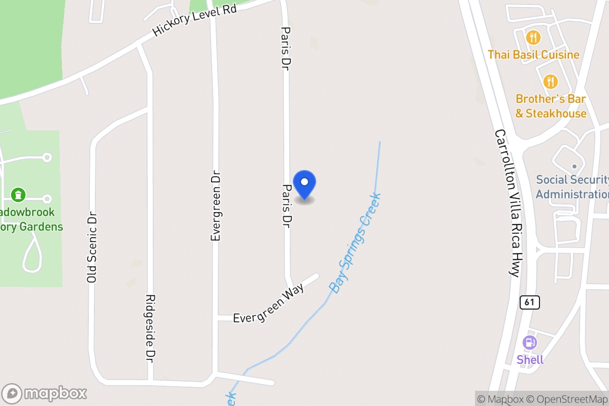 Map of 178 Paris Dr