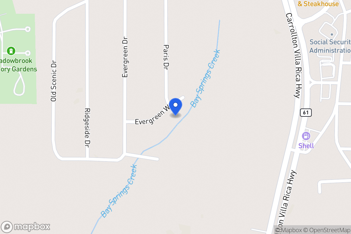 Map of 128 Evergreen Way