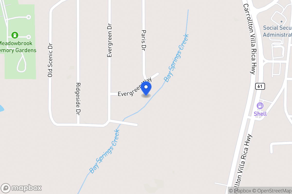 Map of 122 Evergreen Way