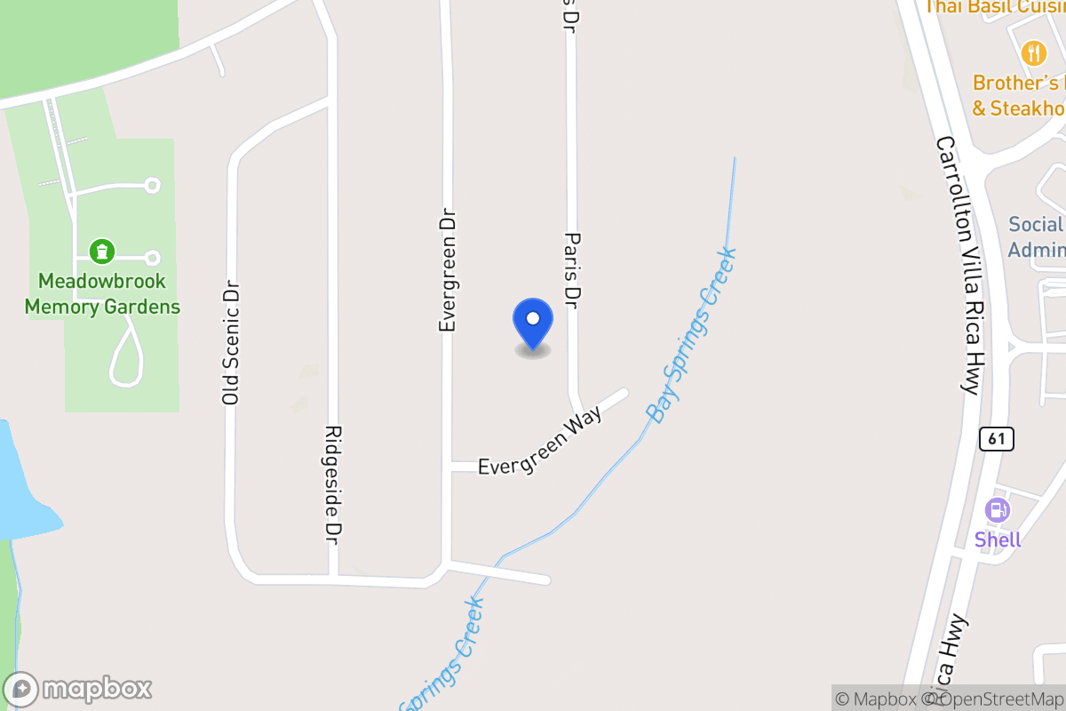 Map of 193 Paris Dr