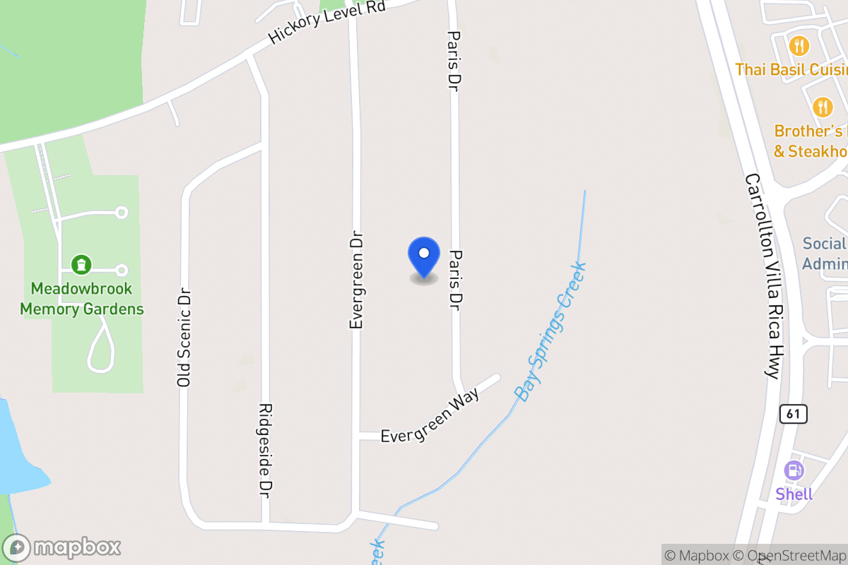 Map of 179 Paris Dr