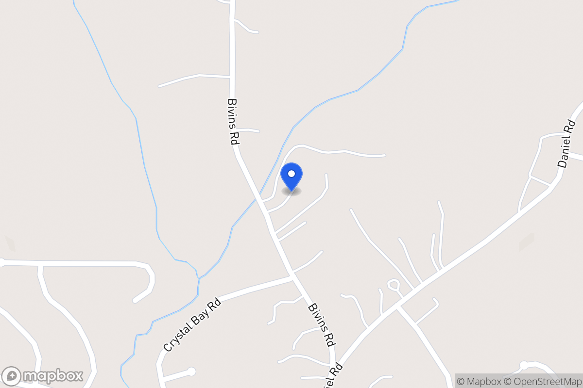 Map of 354 Bivins Rd