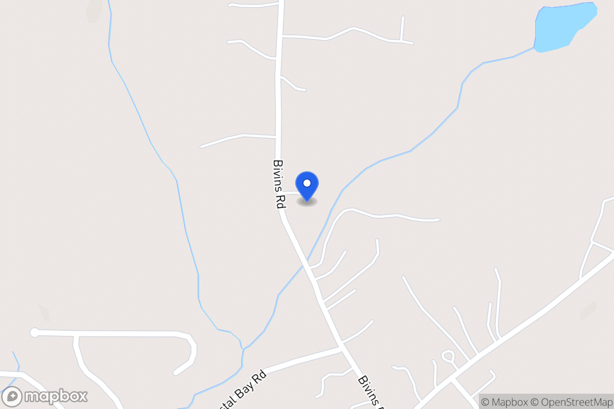 Map of 294 Bivins Rd