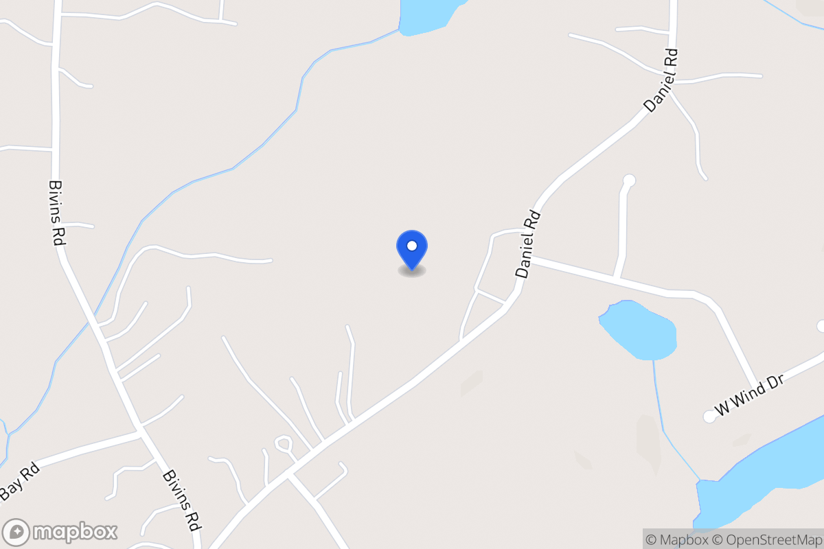Map of 1115 Daniel Rd