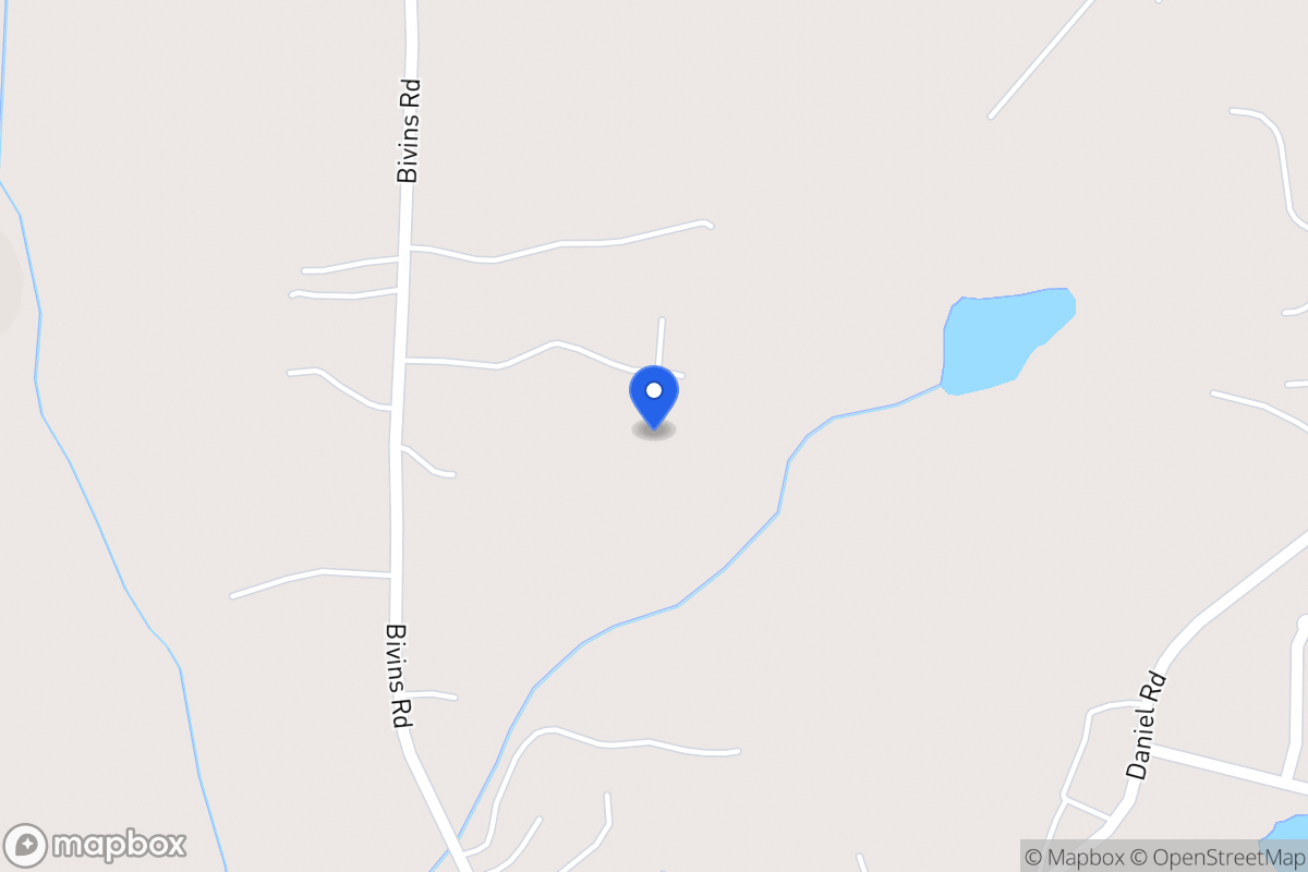 Map of 204 Bivins Rd