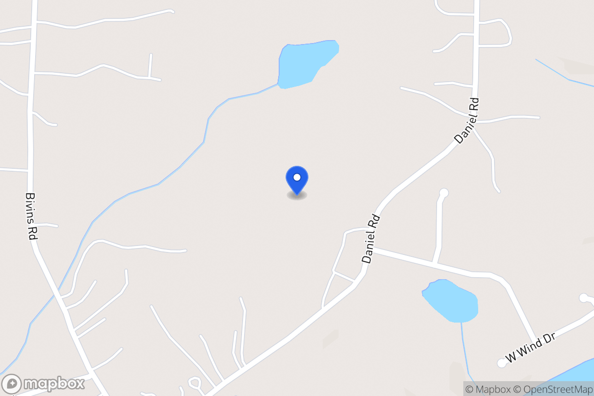 Map of 1057 Daniel Rd