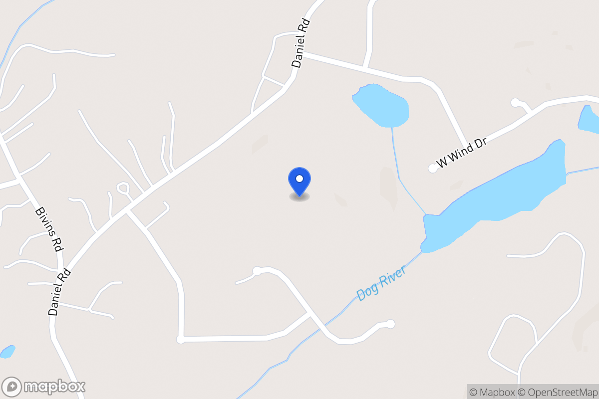 Map of 1120 Daniel Rd