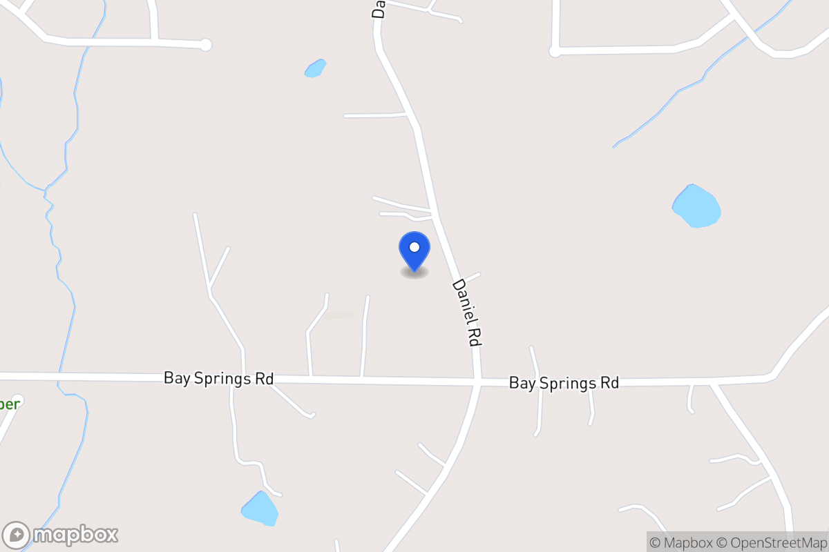 Map of 1437 Daniel Rd