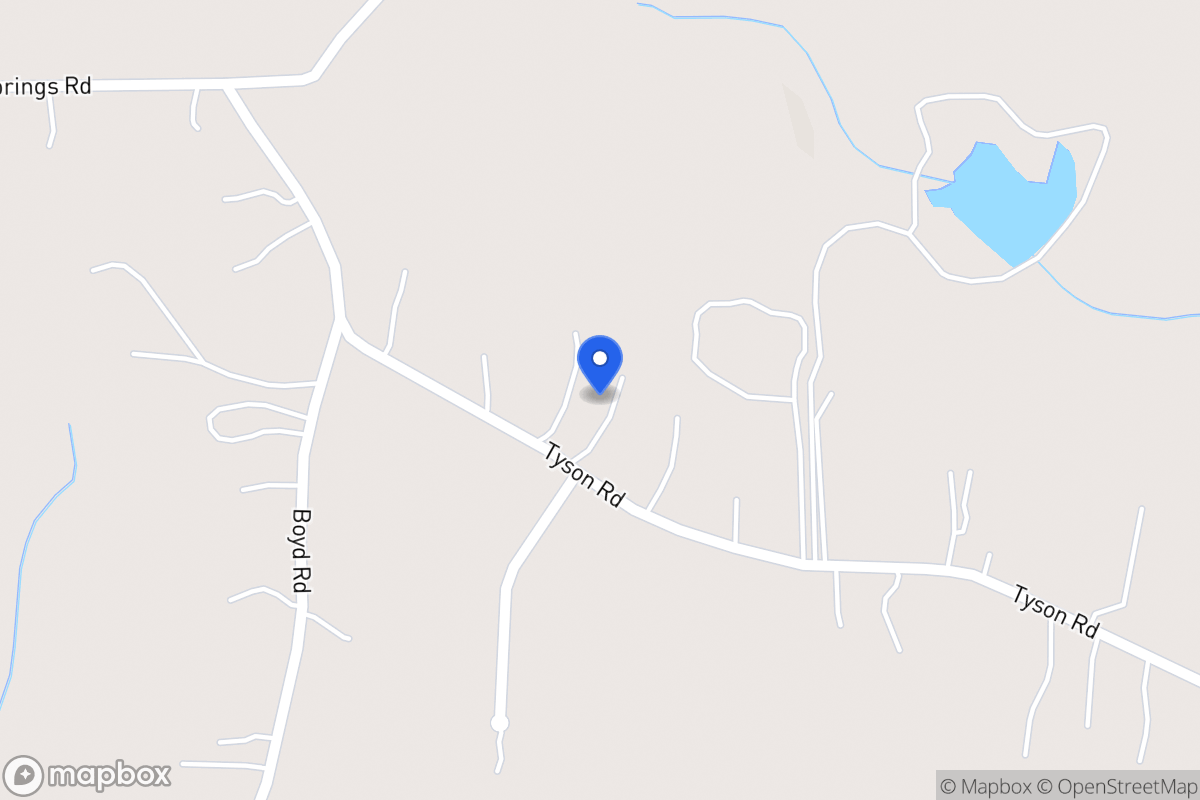 Map of 180 Tyson Rd