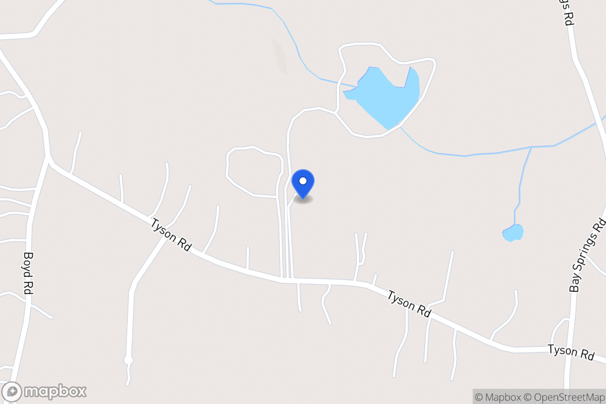 Map of 258 Tyson Rd