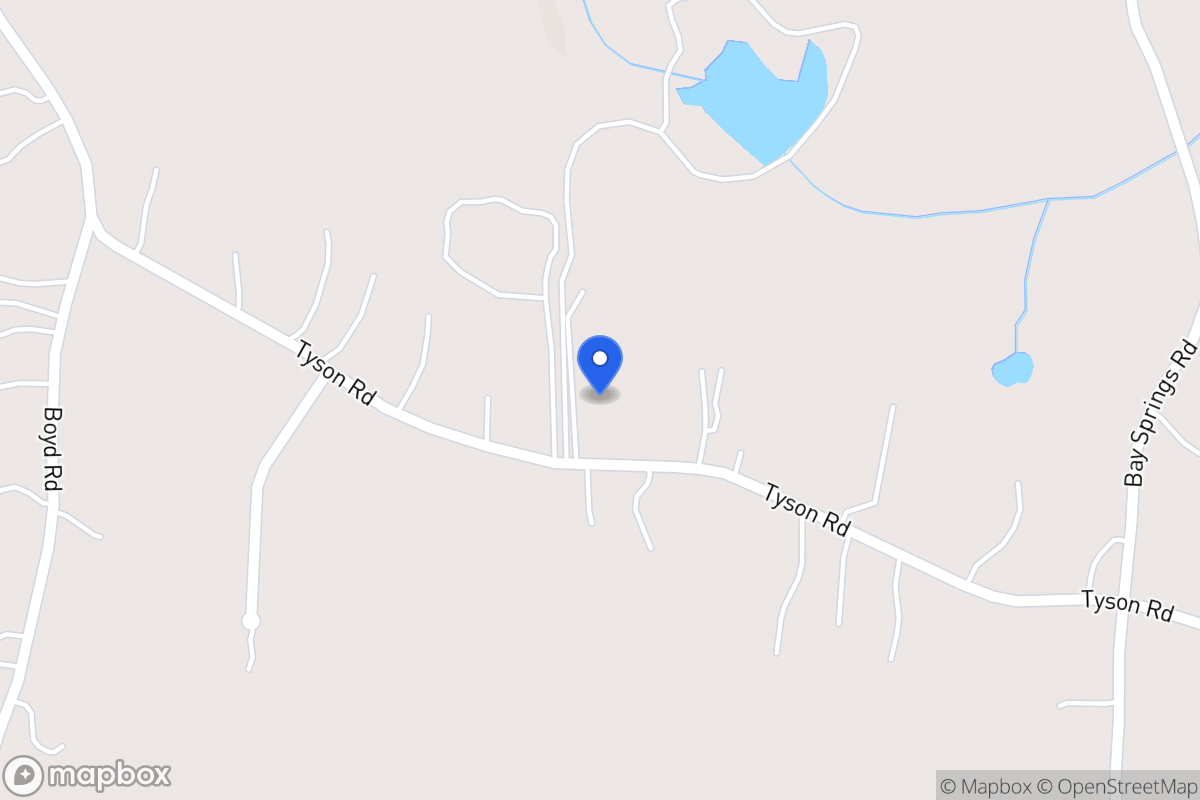 Map of 310 Tyson Rd