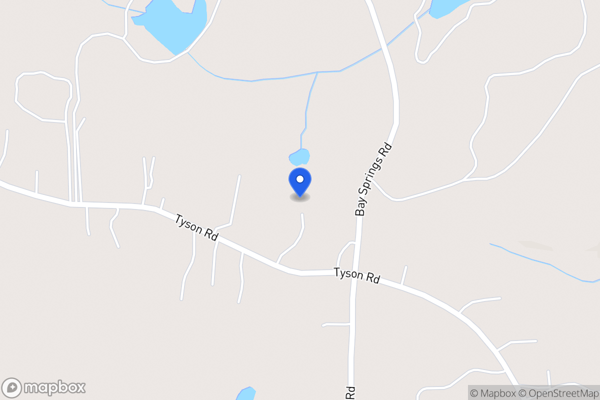 Map of 452 Tyson Rd